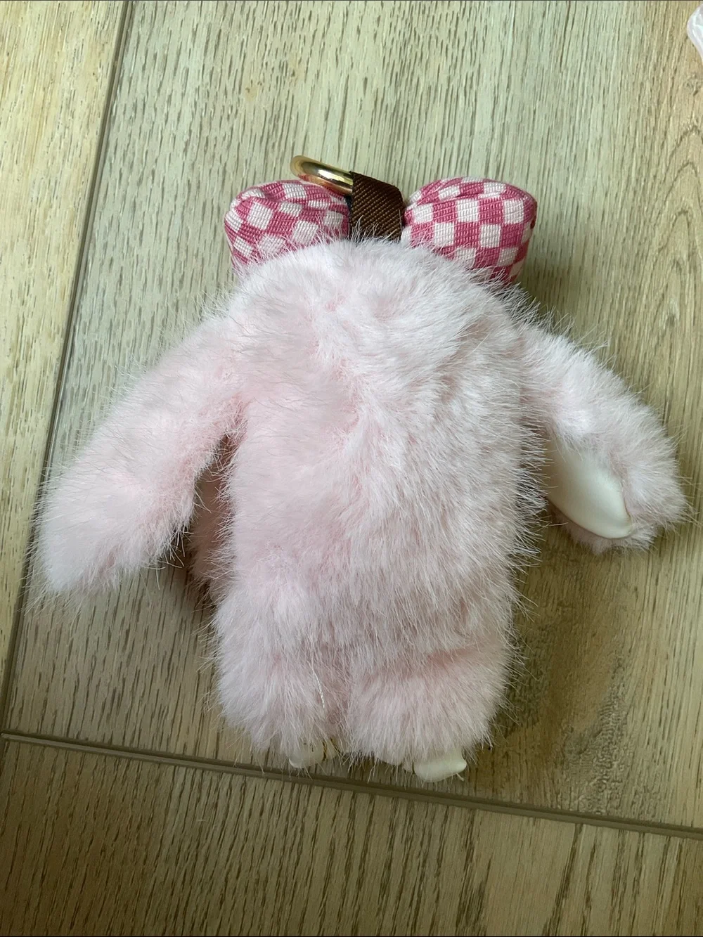 Set of Headbands, Hair Clips and Bunny Bag Charm Soft Girl Coquette Pink Kawaii